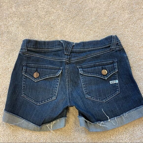 Roxy denim Jean shorts size 3 - Picture 2 of 5